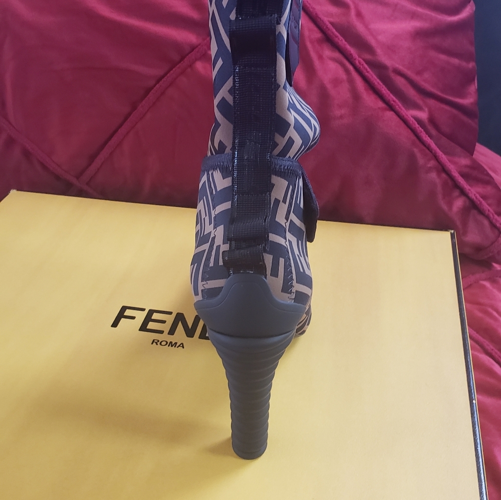 Fendi promenade booties...Sold out in Stores